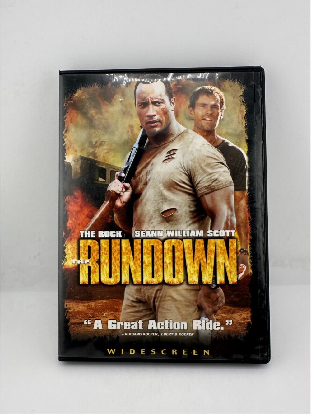 The Rundown DVD Widescreen 2003 The Rock Sean William Scott Action Movie